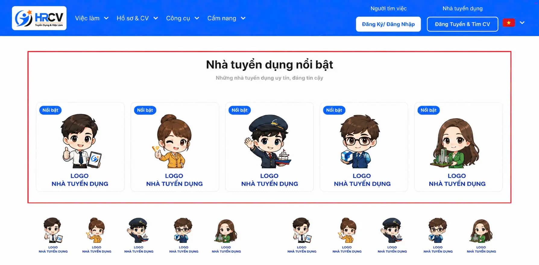 Nhà Tuyển Dụng Nổi Bật