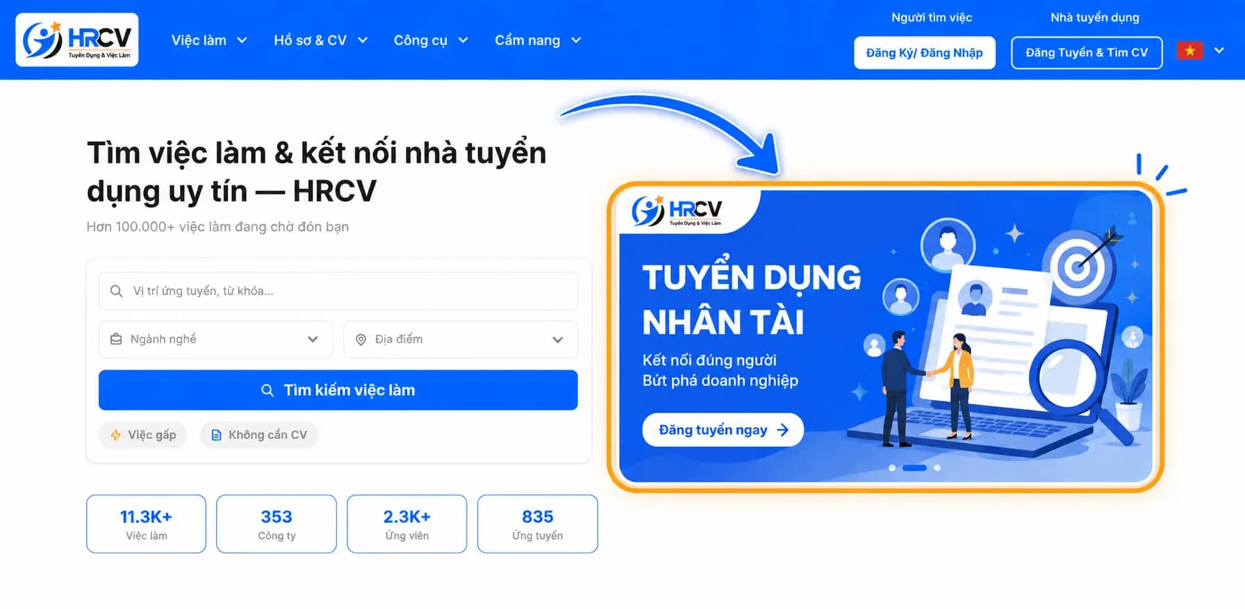 Banner Trang Chủ